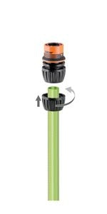 RACCORDO UNIVERSALE PER GIARDNIO ERGOGRIP PER TUBI D12,5 D15 D19 MM CLABER