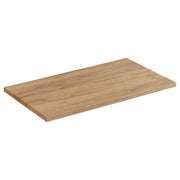 Piano lavabo NALYA 61 cm - Rovere chiaro - Ripiano superiore per mobile sospeso