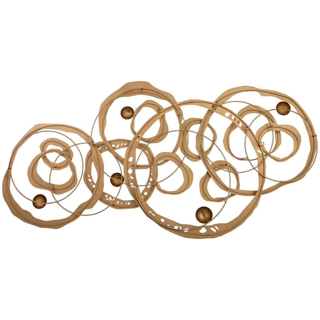 Carta da parati decorativa in metallo 134,6x67,9x6,4