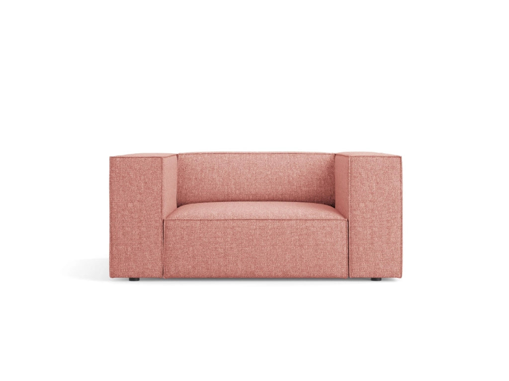 Cosmopolitan Design - Poltrona "Arendal" in ciniglia rosa 
