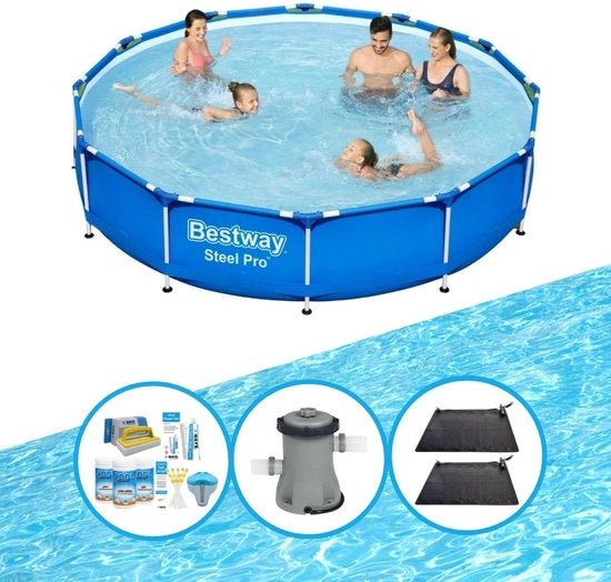 Piscina in Acciaio Steel Pro - Offerta Piscina - 366x76 cm