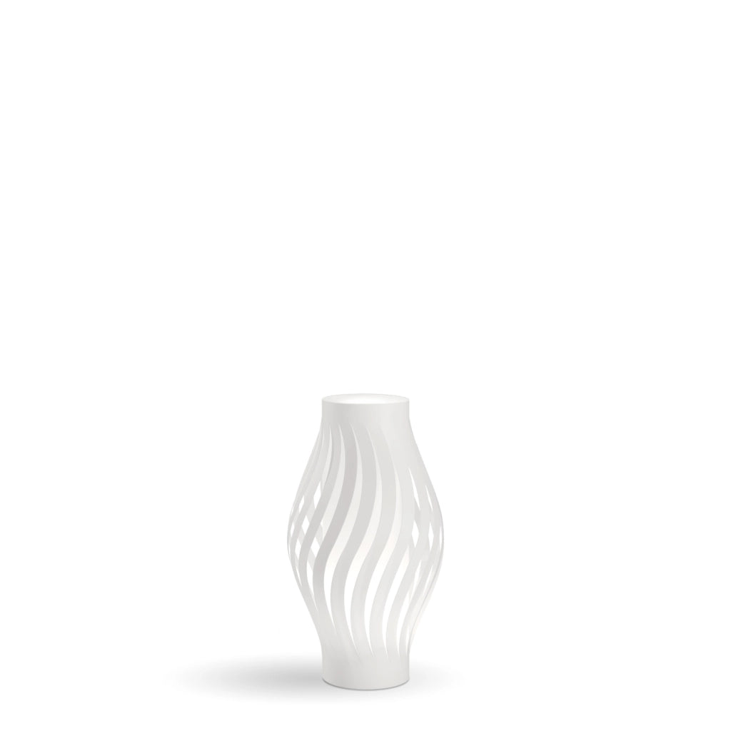 Lampada Da Scrivania-Ufficio Moderna Helios Polilux ® Bianco 1 Luce E14