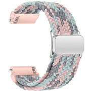 Cinturino orologio magnetico intrecciato - Compatibile con Garmin/ID205L/Galaxy/Amazfit - Unisex - 18mm/20mm/22mm - Materiale duraturo