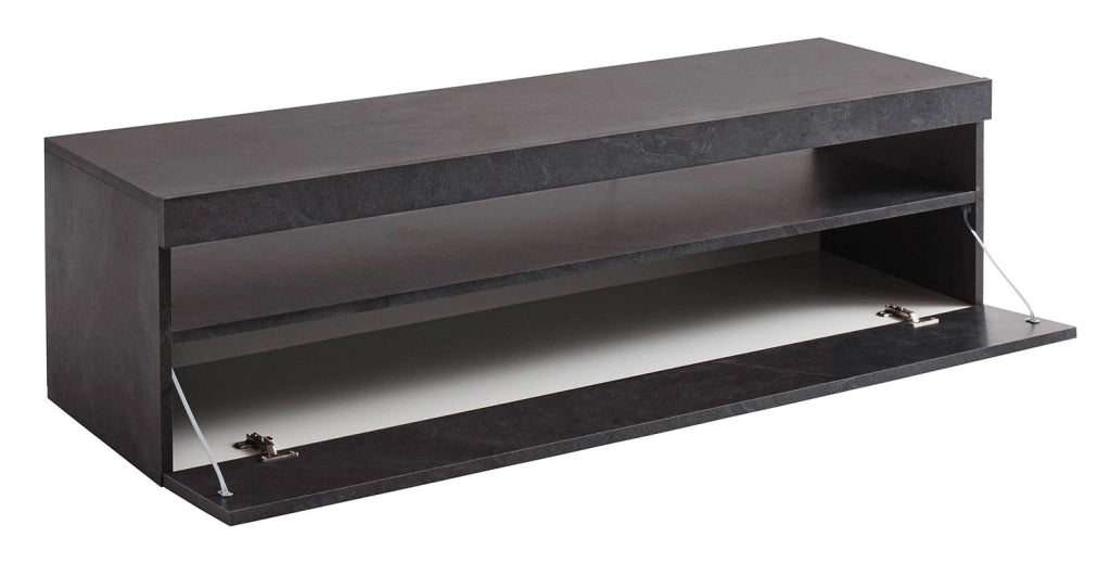 Mobile TV 1 Anta 130x45x36,2 cm Burrata Ardesia