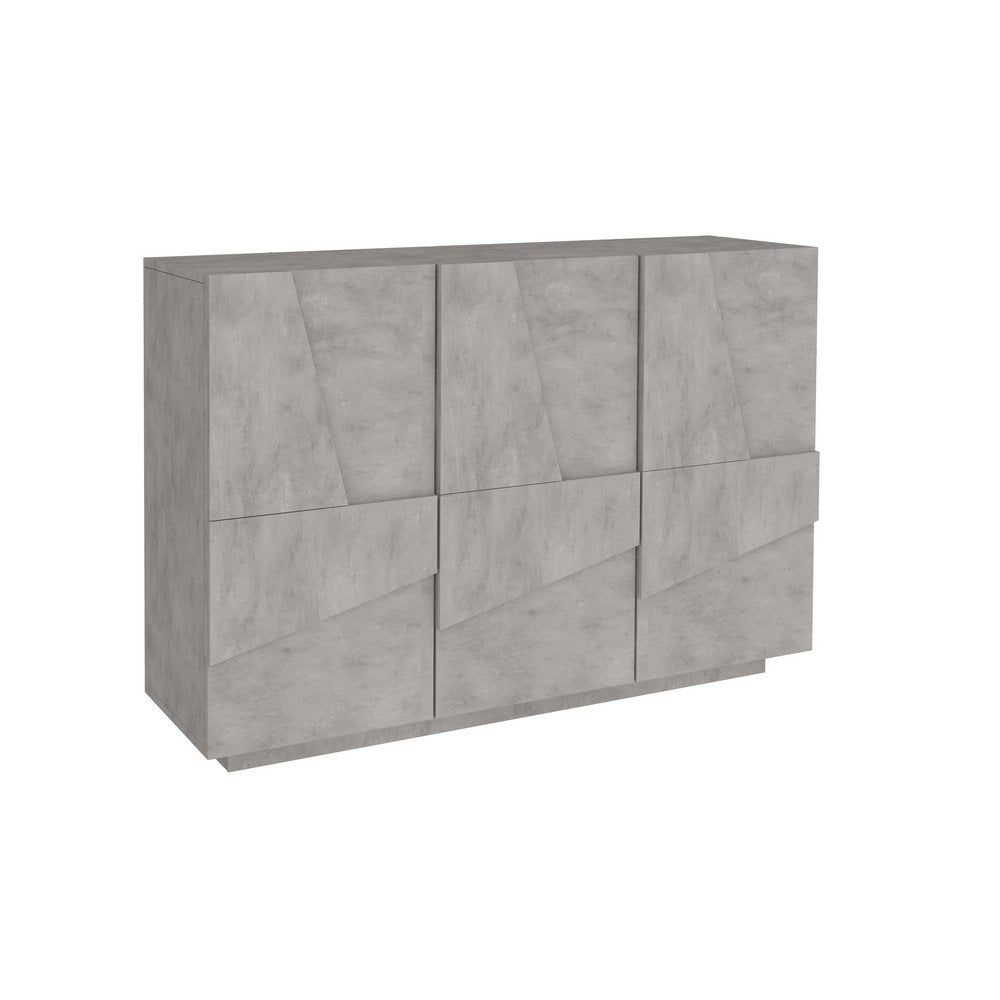 Madia 3 ante moderna 121x39,2x86cm - PULSE