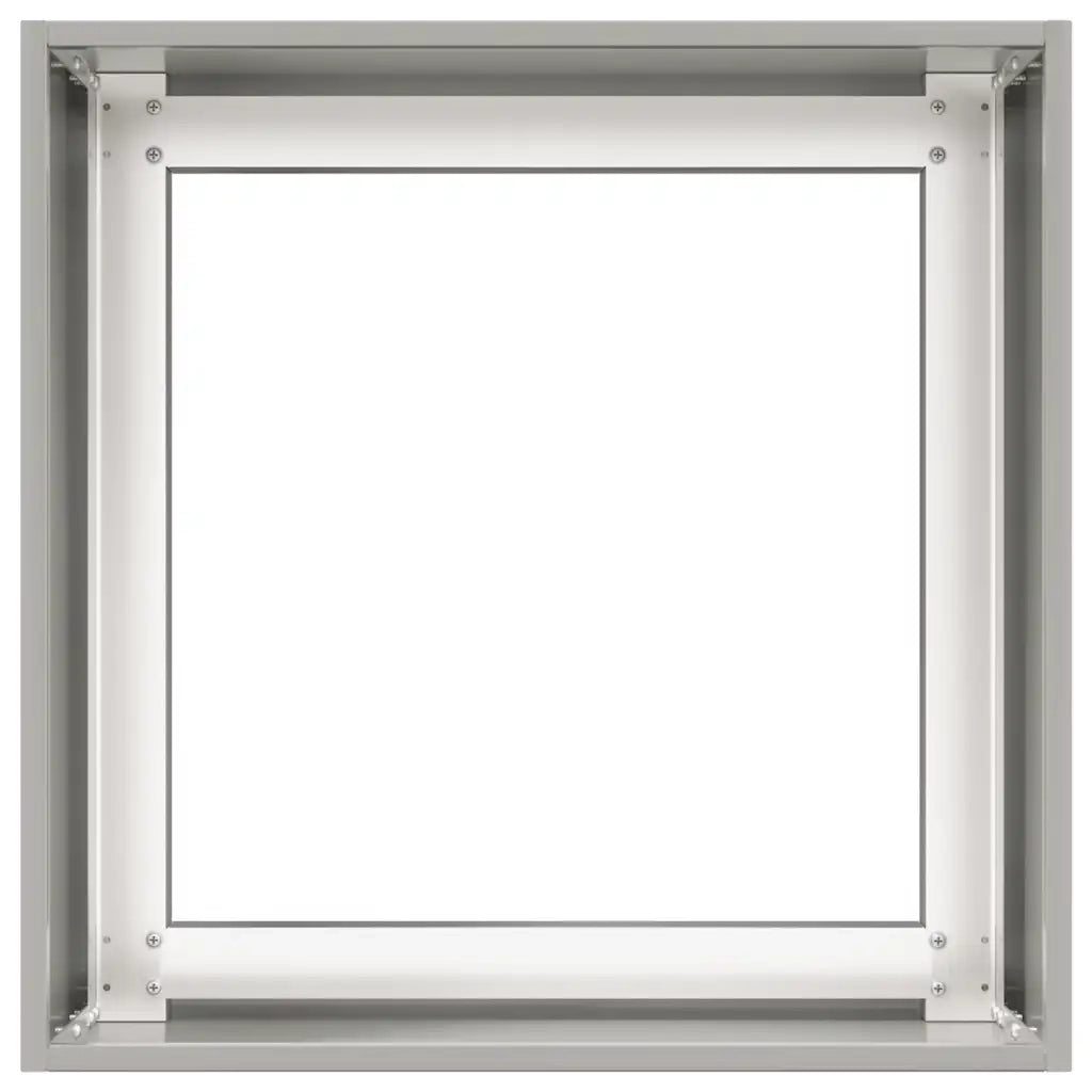 Fioriera 40x40x40 cm in Acciaio Inox 860665