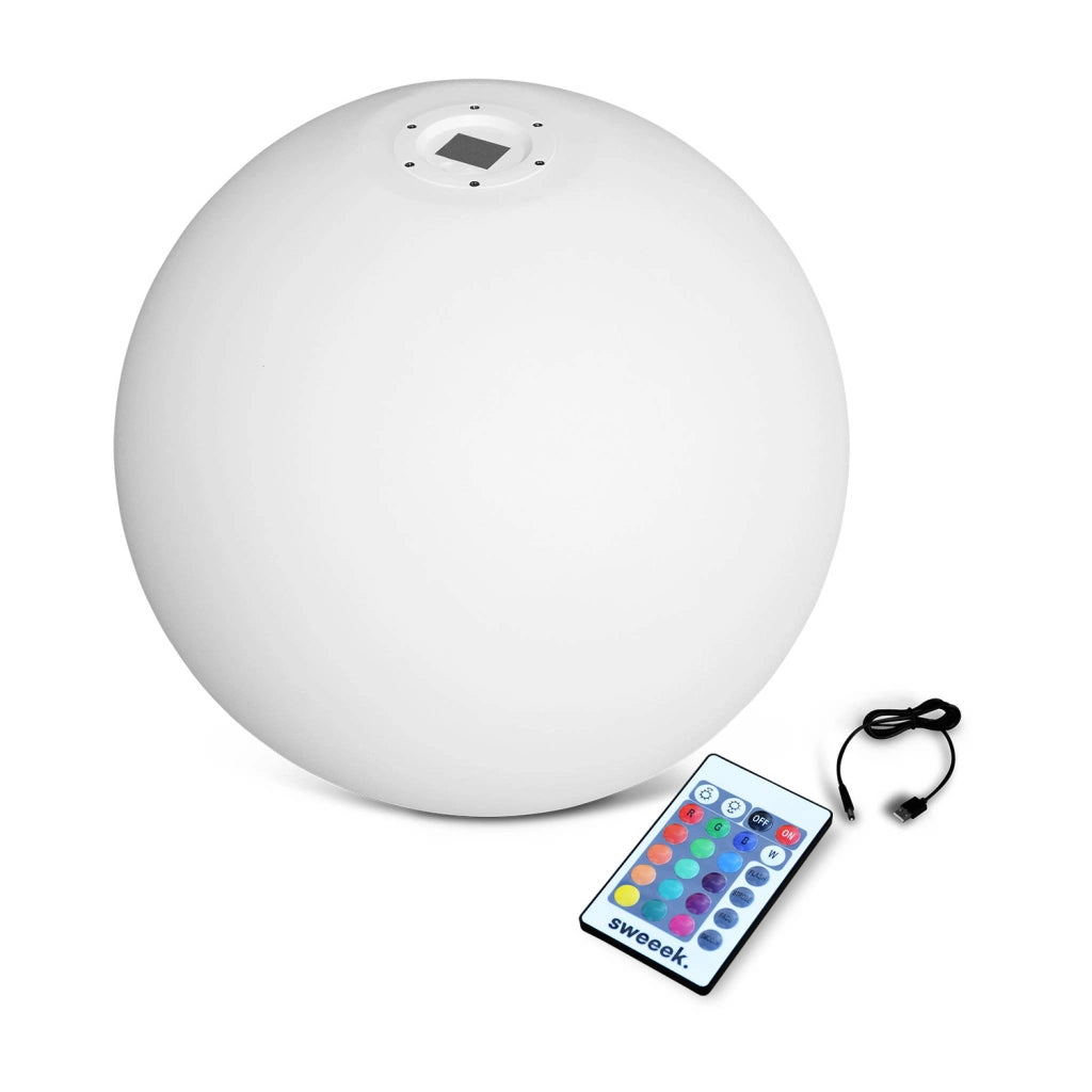 Palla luminosa a led senza fili, per interni/esterni, 16 colori,