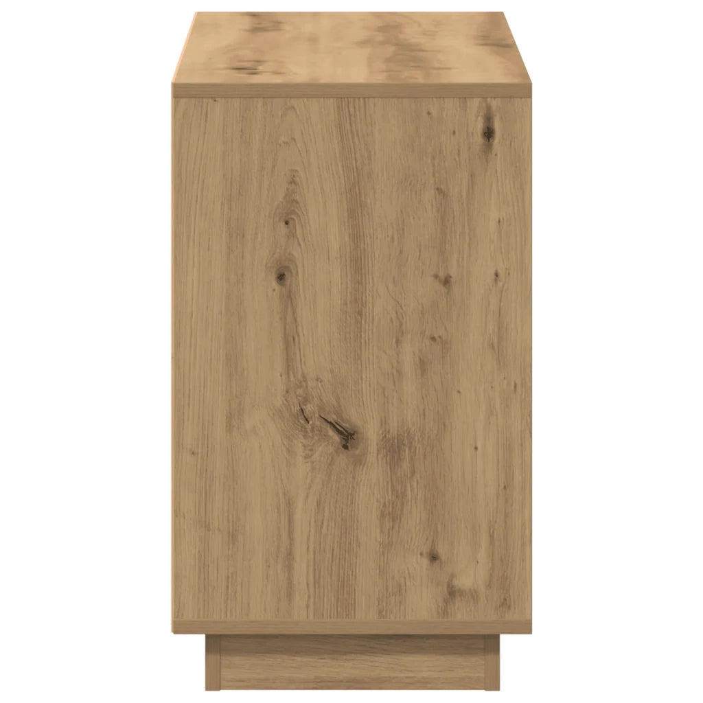 Credenza Rovere Artigianale 102x35x60 cm in Legno Multistrato 857138