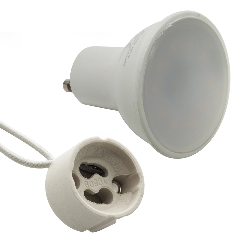 Faretto LED 8W moderno incasso quadrato gesso soffitto lampada GU10 12x12cm LUCE 6000K