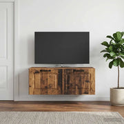 Mobile Porta TV da Muro Legno antico 78,5 x 31 x 30 cm 899403