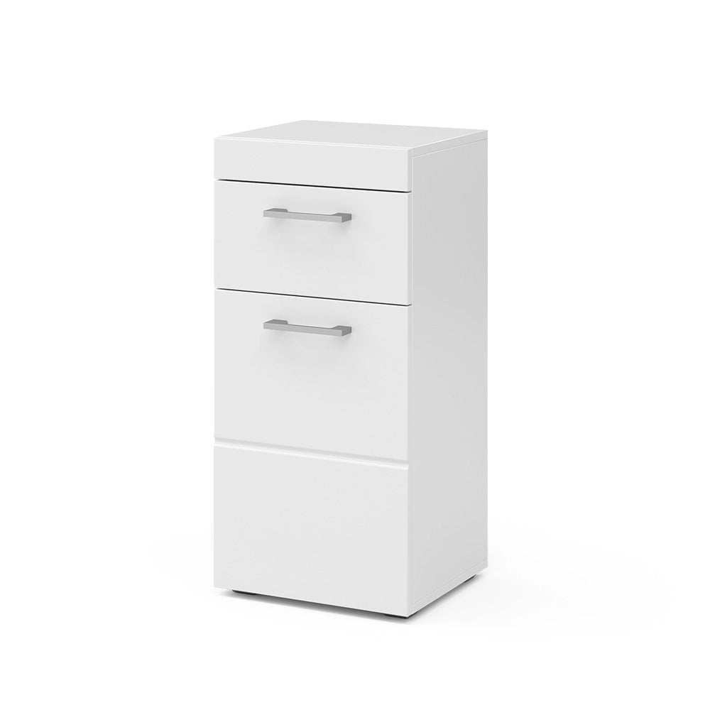 Mobiletto bagno Luna Bianco 37 x 79 cm Vicco