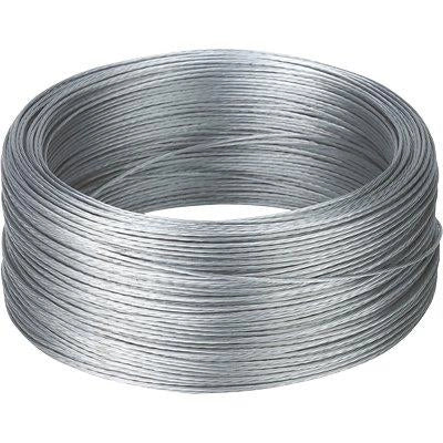 CAVETTO ELETTRORECINZIONE KERBL  ACCIAIO ZINCATO MM 1,5 MT 200
