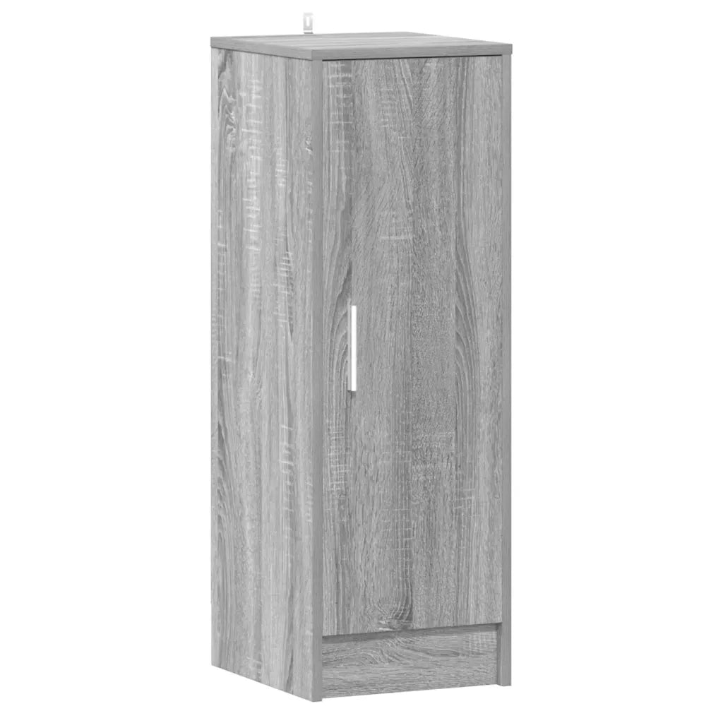 Scarpiera Grigio Sonoma 32x35x92 cm in Legno Multistratocod mxl 81768