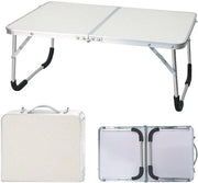 Tavolo da campeggio pieghevole in lega di alluminio - 61 x 40,5 x 26 cm - Leggero - Per uso indoor/outdoor - Peso massimo 1345 g