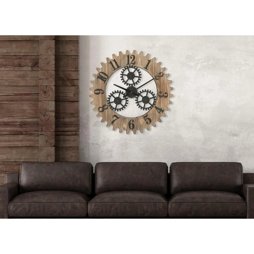 Orologio con Ingranaggi cm diam 60X4 - INGRANAGGIO PLUS