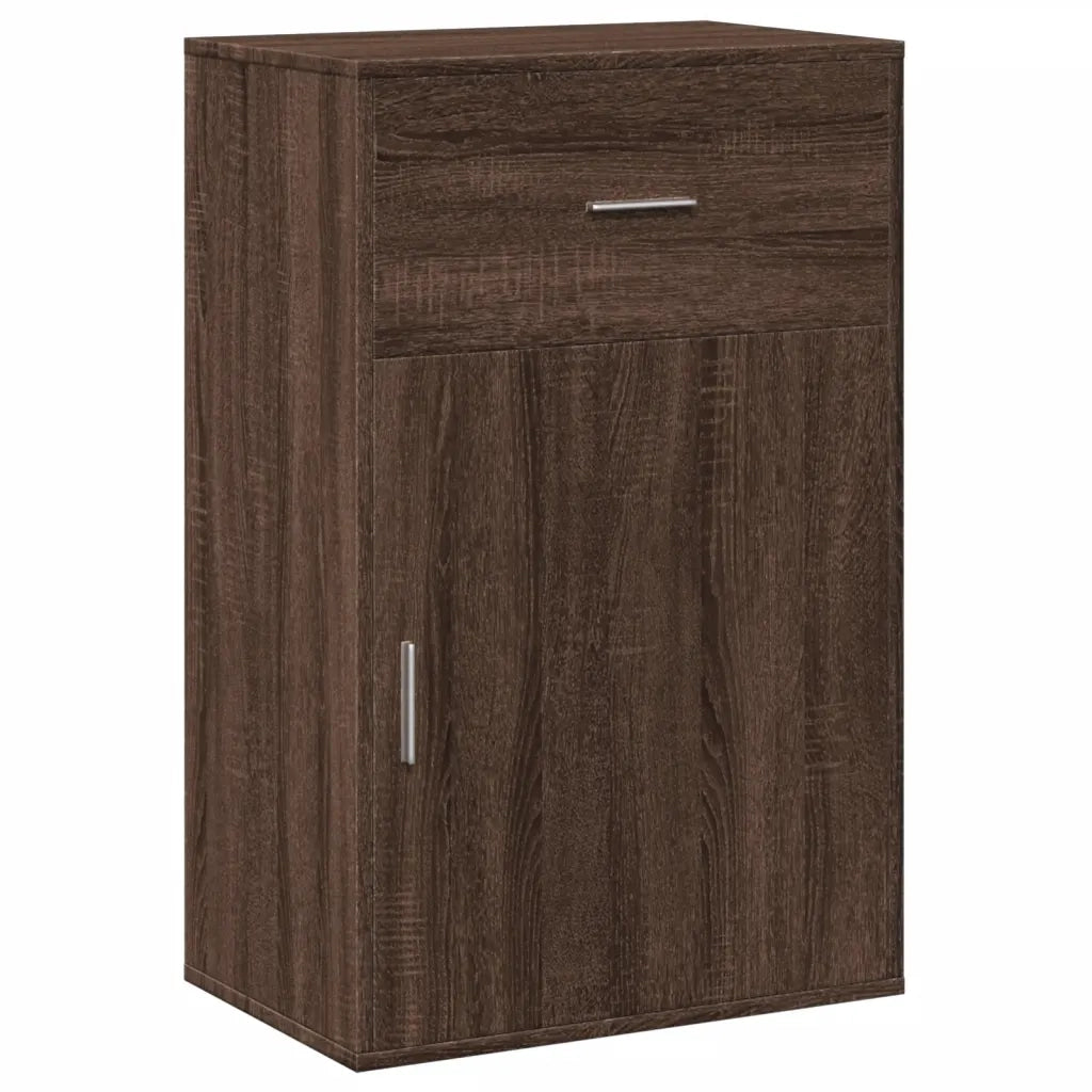 Armadietto Rovere Marrone 56,5x39x90 cm in Legno Multistrato 840715