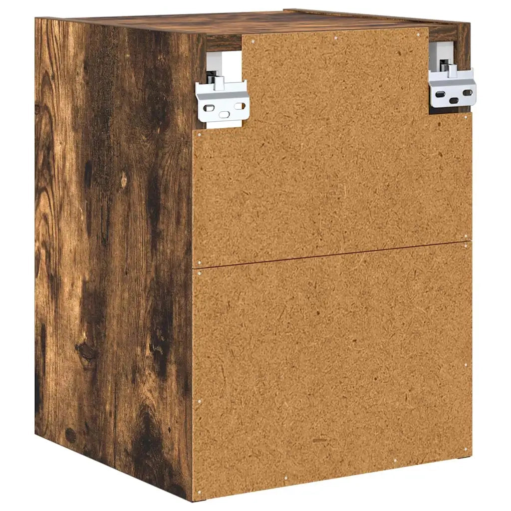 Armadio pensile Rovere fumé 30 x 29,5 x 40 cm Legno multistrato 884414