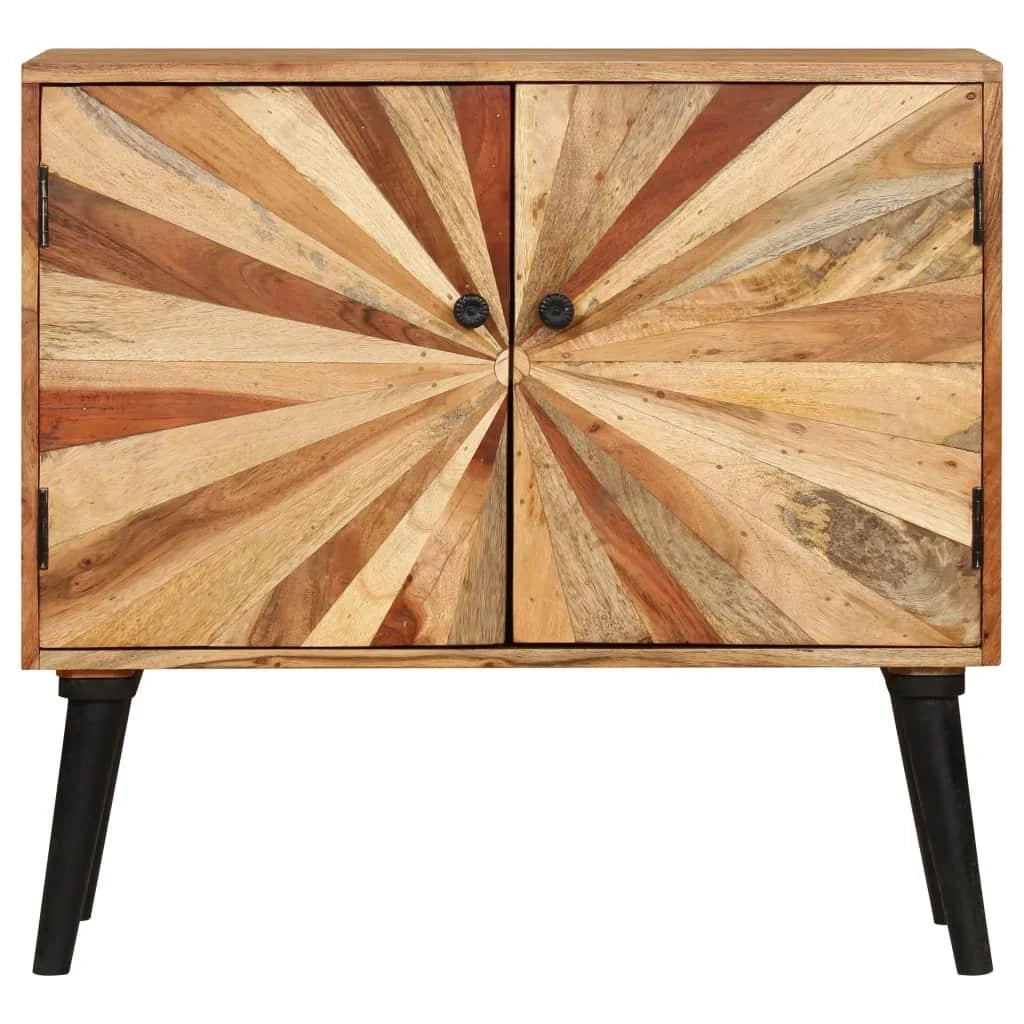 Buffet credenza mobiletto consolle mobile contenitore legno massello di mango 85 cm 4402217