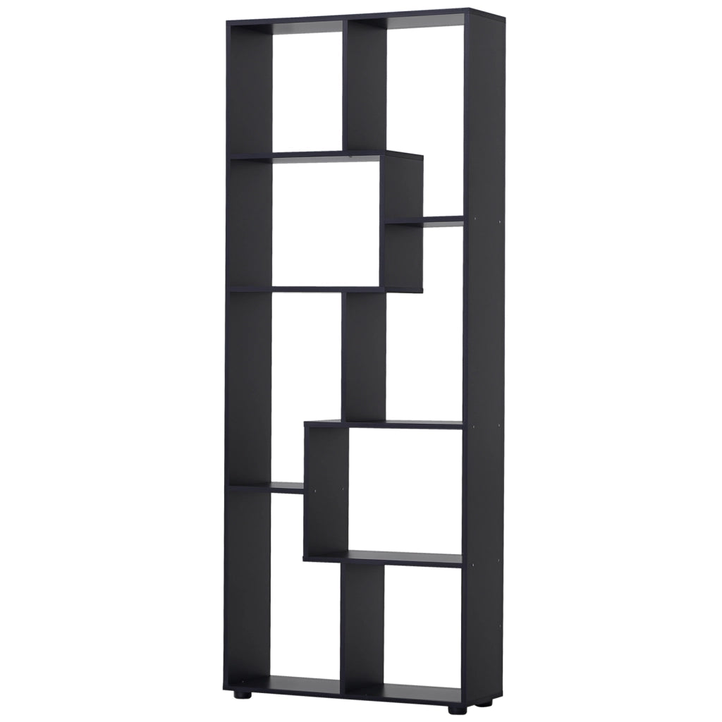 Libreria Moderna Stretto ¨C zephmum ¨C Nero 70x24x178 cm