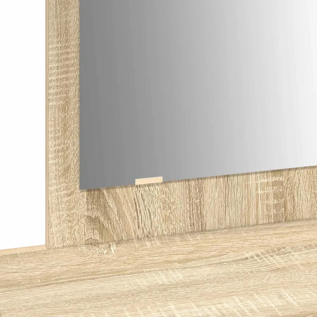 Tavolo da Trucco Marrone 100 x 40 x 70 cm Legno multistrato 865210