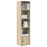 Libreria Rovere Sonoma 31x24x127 cm in Legno Multistrato 860348