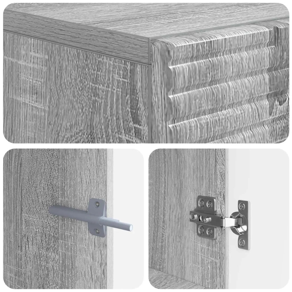 Mobile TV Sonoma grigio Legno ingegnerizzato 896901