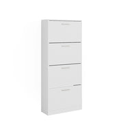 Vicco Scarpiera Bianco 59 x 137 cm con 4 scomparti