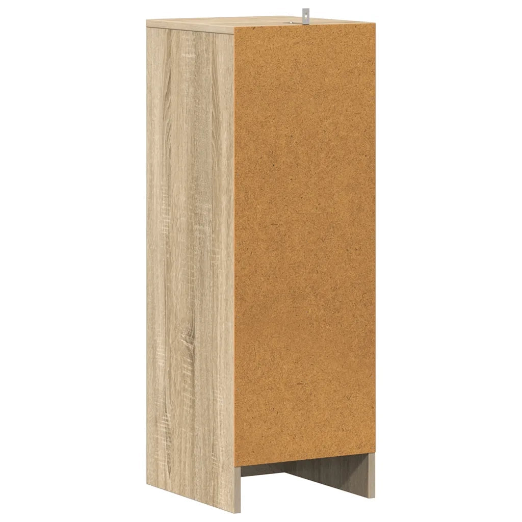 Scarpiera Rovere Sonoma 31,5x35x90 cm in Truciolato 809002