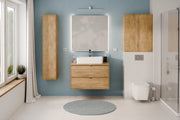 Mobile sottolavabo 80 cm 2 cassetti Terra Cremona 80 x 50 x 46 cm
