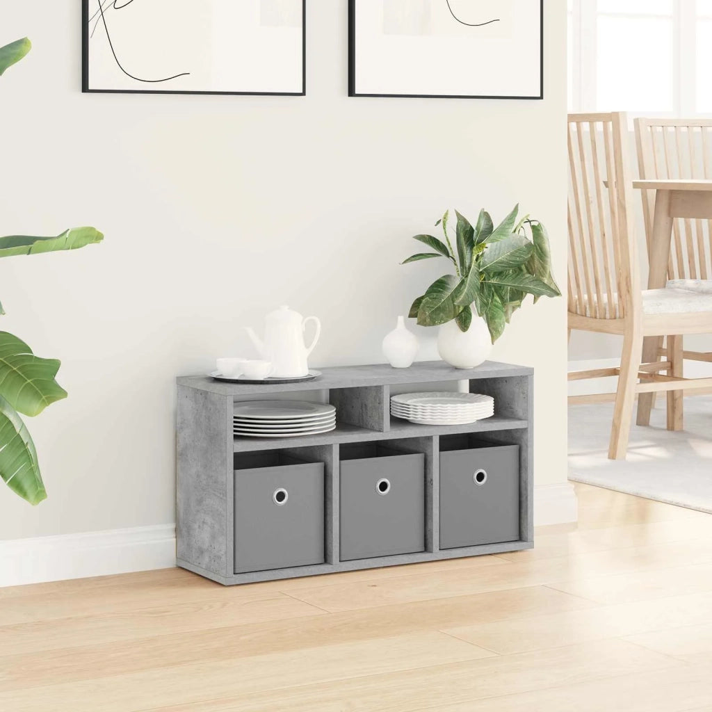 Lowboard con cassetto Grigio cemento 72 x 22,5 x 38 cm CFW3162600