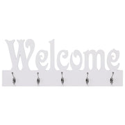 Appendiabiti a Muro WELCOME Bianco 74x29,5 cm CFW6908549