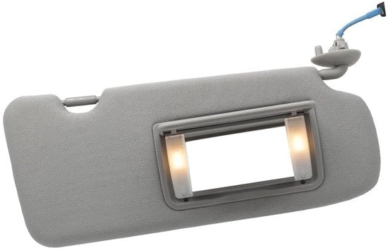 Pannello di copertura del tetto con specchio e luce - colore grigio destro - compatibile con Honda 2017-2021 - codice articolo 832...