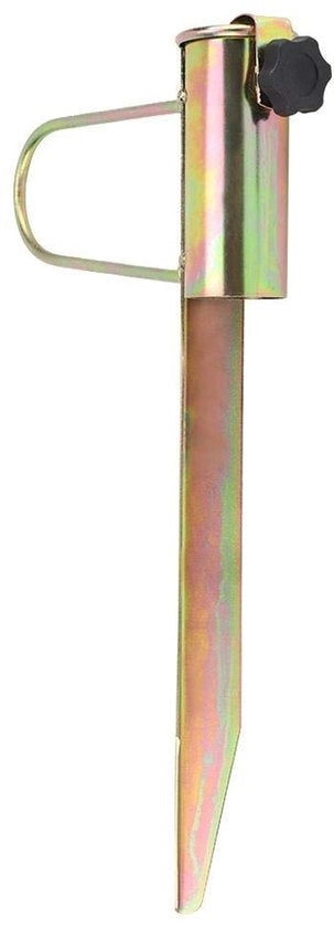 Parasol supporto in acciaio di alta qualità - piede parasole - anello parasole - foro parasole - stabilità - progetto duraturo