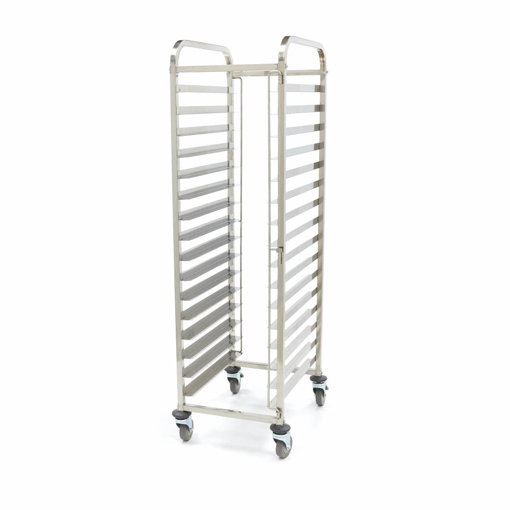 Carrello Portavassoi - Norma per Panetteria - adatto a 16 Teglie (60 x 40cm) - escl. Teglie