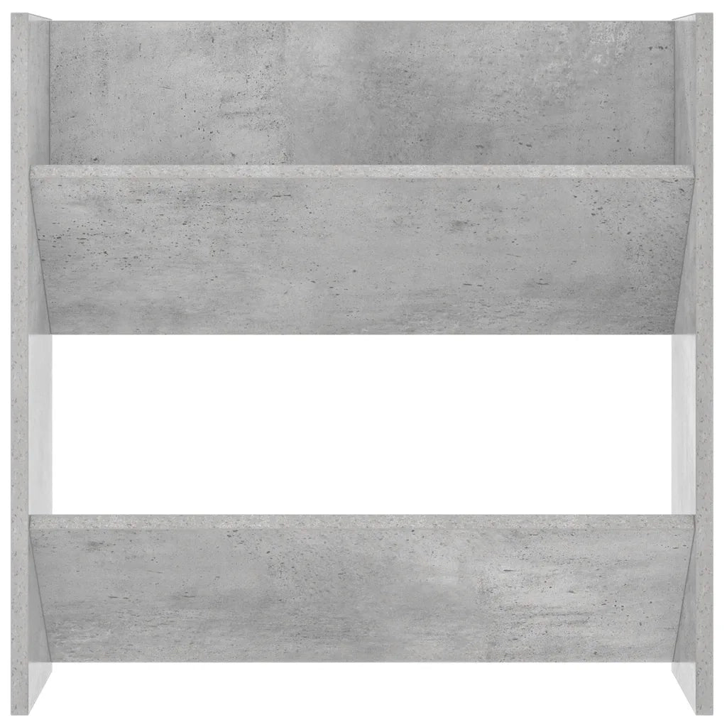 Scarpiere a Muro Grigio Cemento 2 pz 60x18x60 cm in Truciolato