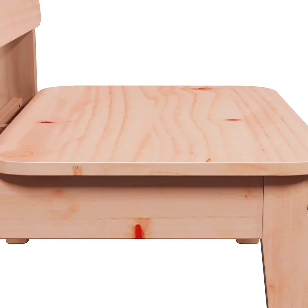 Sedia da Giardino 60x52,5x72 cm in Legno Massello di Douglas