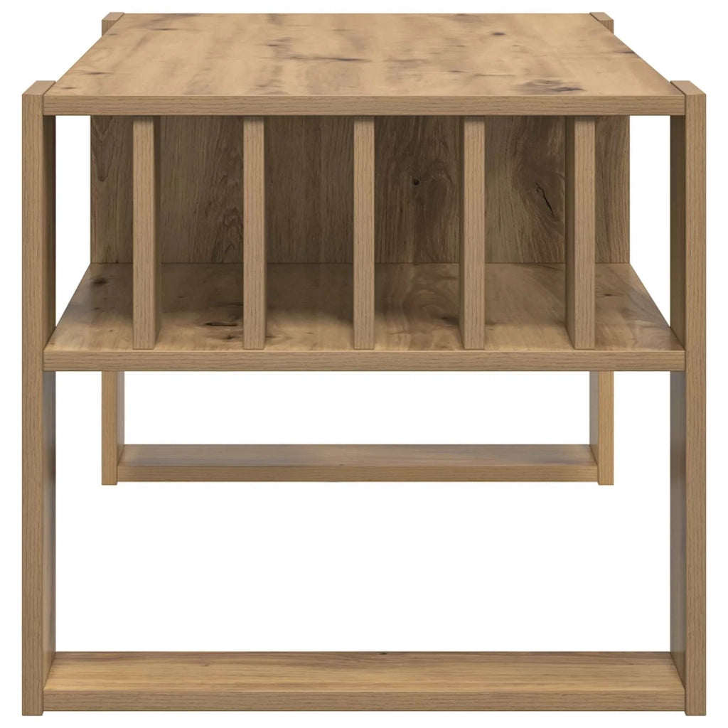 Tavolino da salotto | Tavolino da caff¨¨ | Tavolino da Soggiorno Rovere artigianale 92 x 49,5 x 45 cm