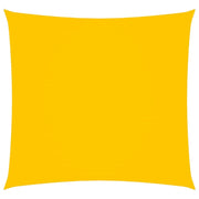 Vela ombreggiante/ombrellone quadrato in tessuto Oxford 4,5 x 4,5 m giallo 02_0009496
