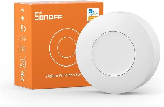 Mini Interruttore a Radiofrequenza con Connessione Zigbee - Interruttore multifunzione per Smart Home - Compatibile con Alexa e Smartthings