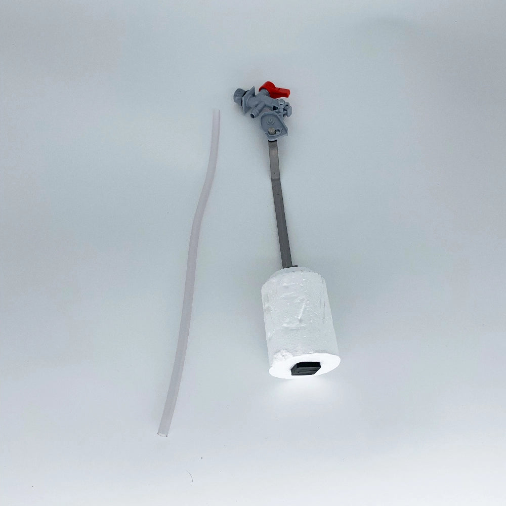 Galleggiante ricambio completo cassetta scarico per wc 12 litri stir blitz
