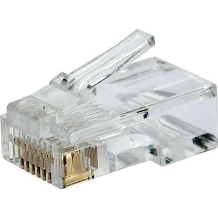 PLUG MODULARI PASSO 4/4 - 6/4 BLISTER 10 PZ