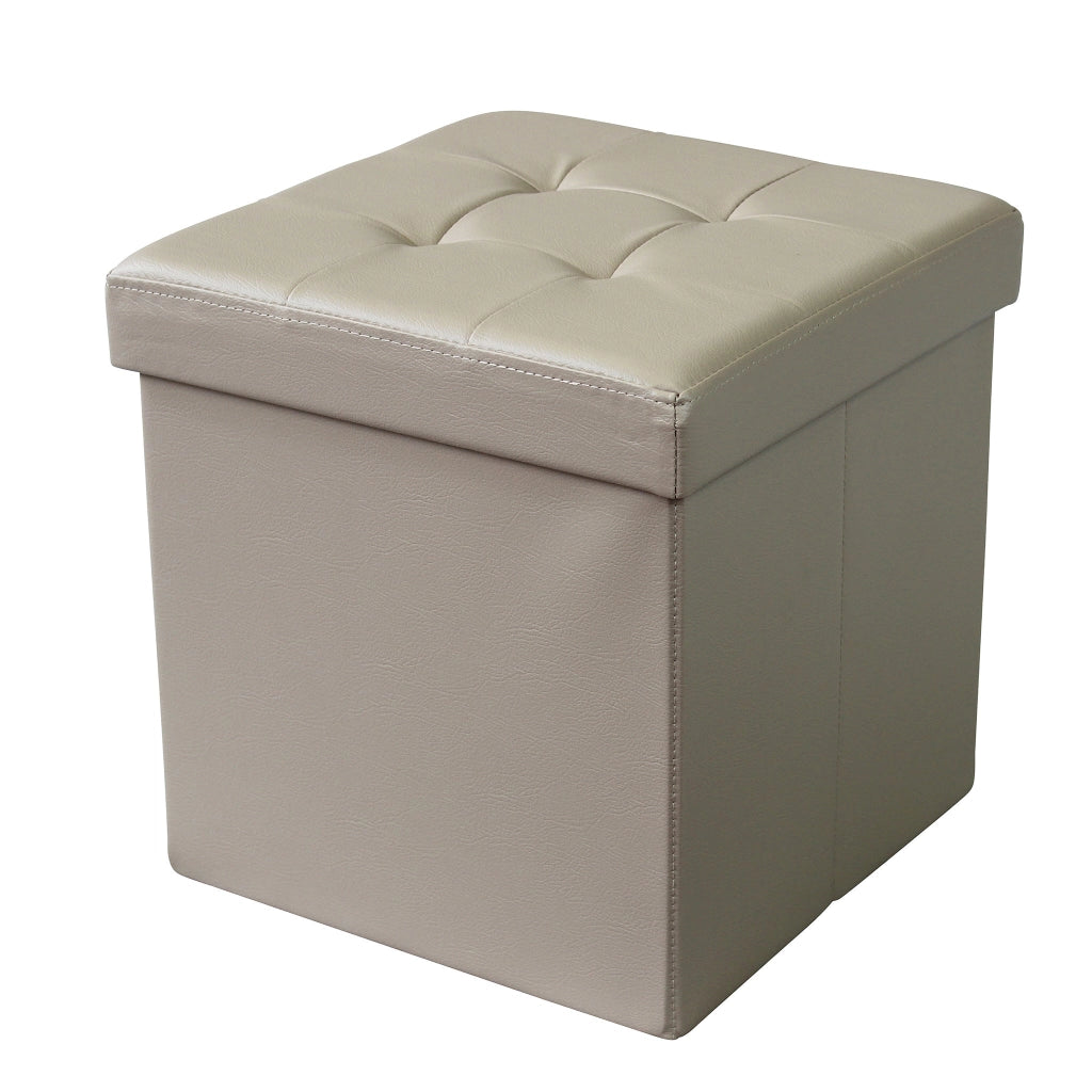 Pouf contenitore in similpelle - MADDOX