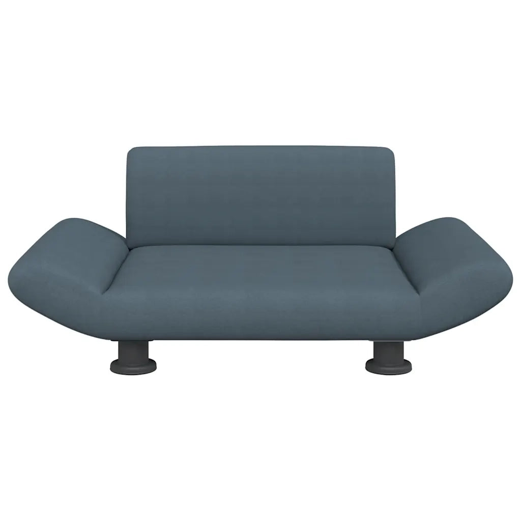 Lettino per Cani Grigio Scuro 70x45x28 cm in Tessuto CFW5470611