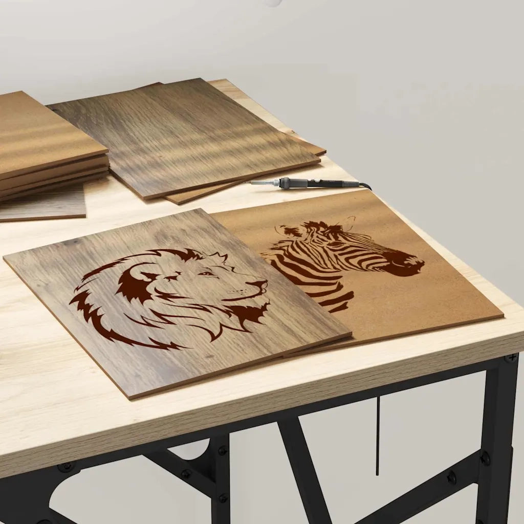 Pannelli decorativi 50 pcs Rovere artigianale 15 x 21 x 0.27 cm