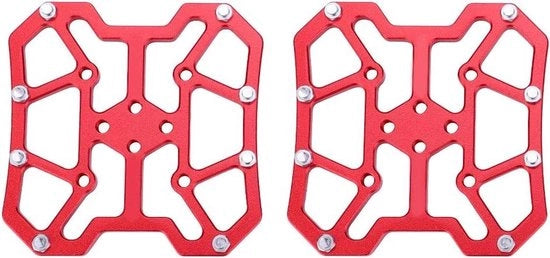 Adattatore Pedaliera SPD per Biciclette (Rosso)