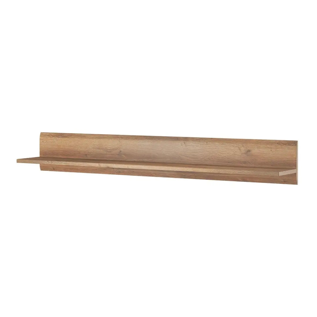 Scaffale da muro BREDA – 160 cm colore rovere