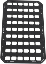 Pannello MOLLE portatile - Organizzatore di accessori da trasporto - Pannello di appoggio per zaino - Materiale PP - Fori di fissaggio sicuri - Pannello per zaino