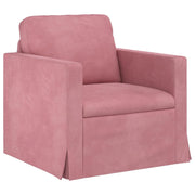 Divano | Divano da soggiorno | Sofa Rosa 78 x 78 x 80 cm Velluto