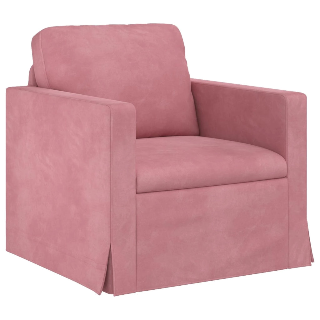Divano | Divano da soggiorno | Sofa Rosa 78 x 78 x 80 cm Velluto