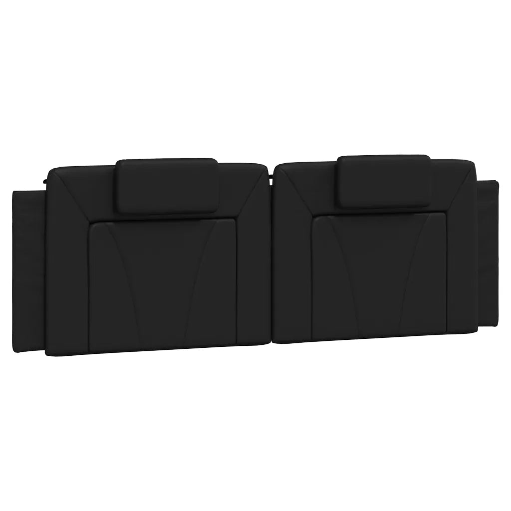 Cuscino Testiera Viana Nero 160 cm in Similpelle CFW3464063